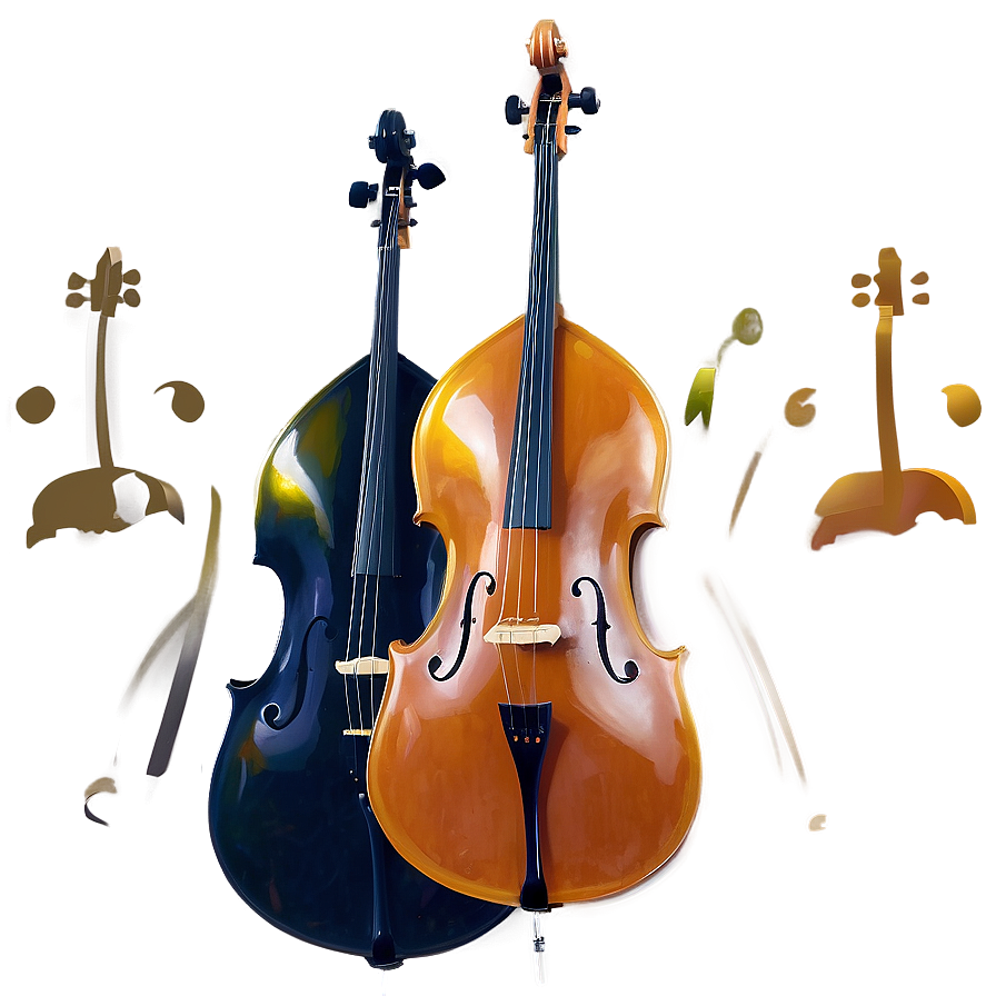 Symphony Orchestra Double Bass Png 06242024