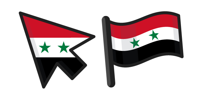 Syrian Flags Stickers