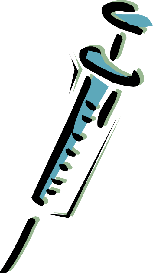 Syringe Graphic Illustration