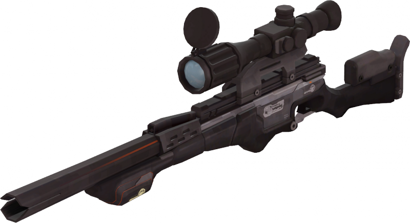 T F2 Sniper Rifle Isolated