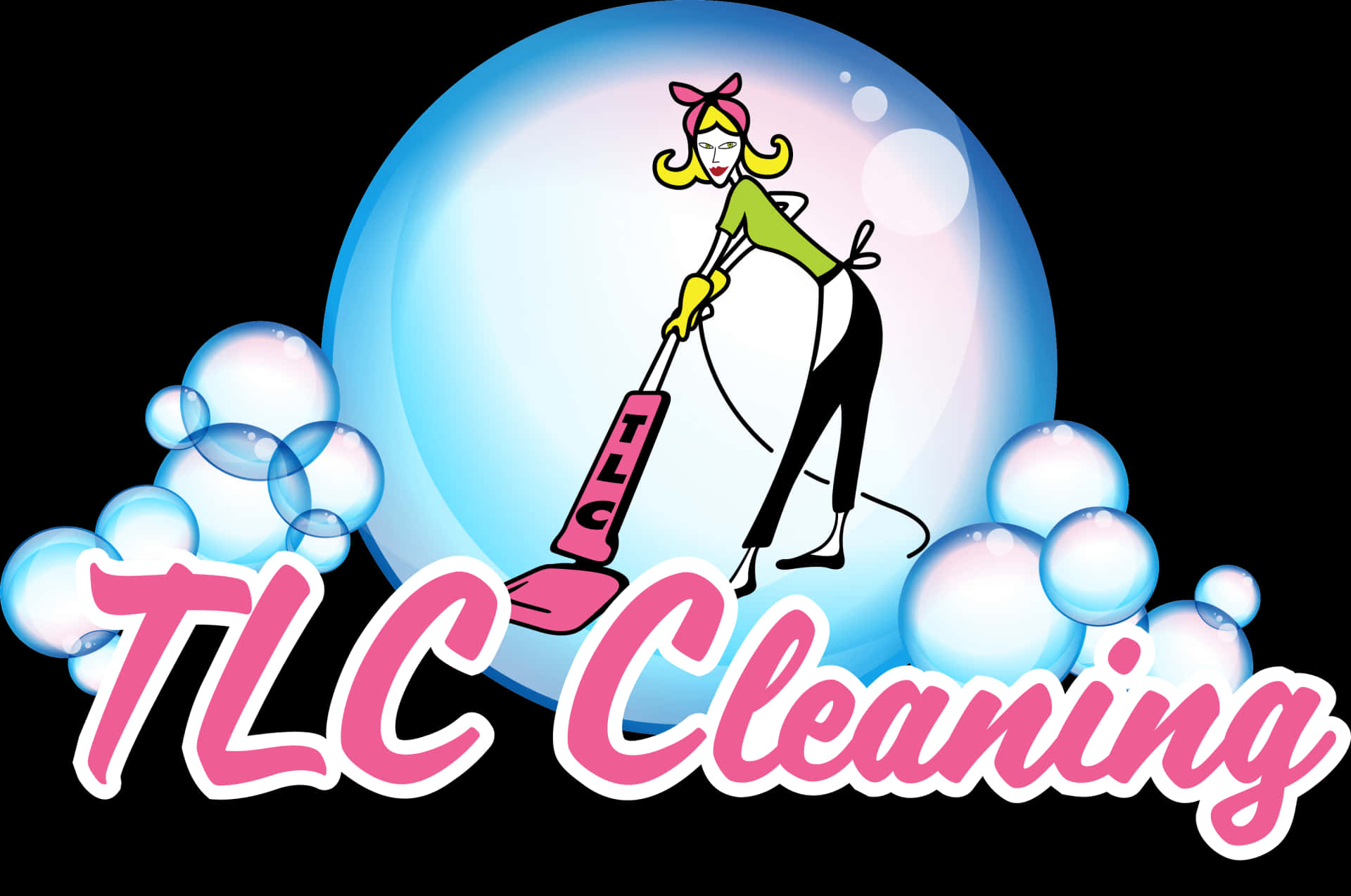 T L C Cleaning Logo