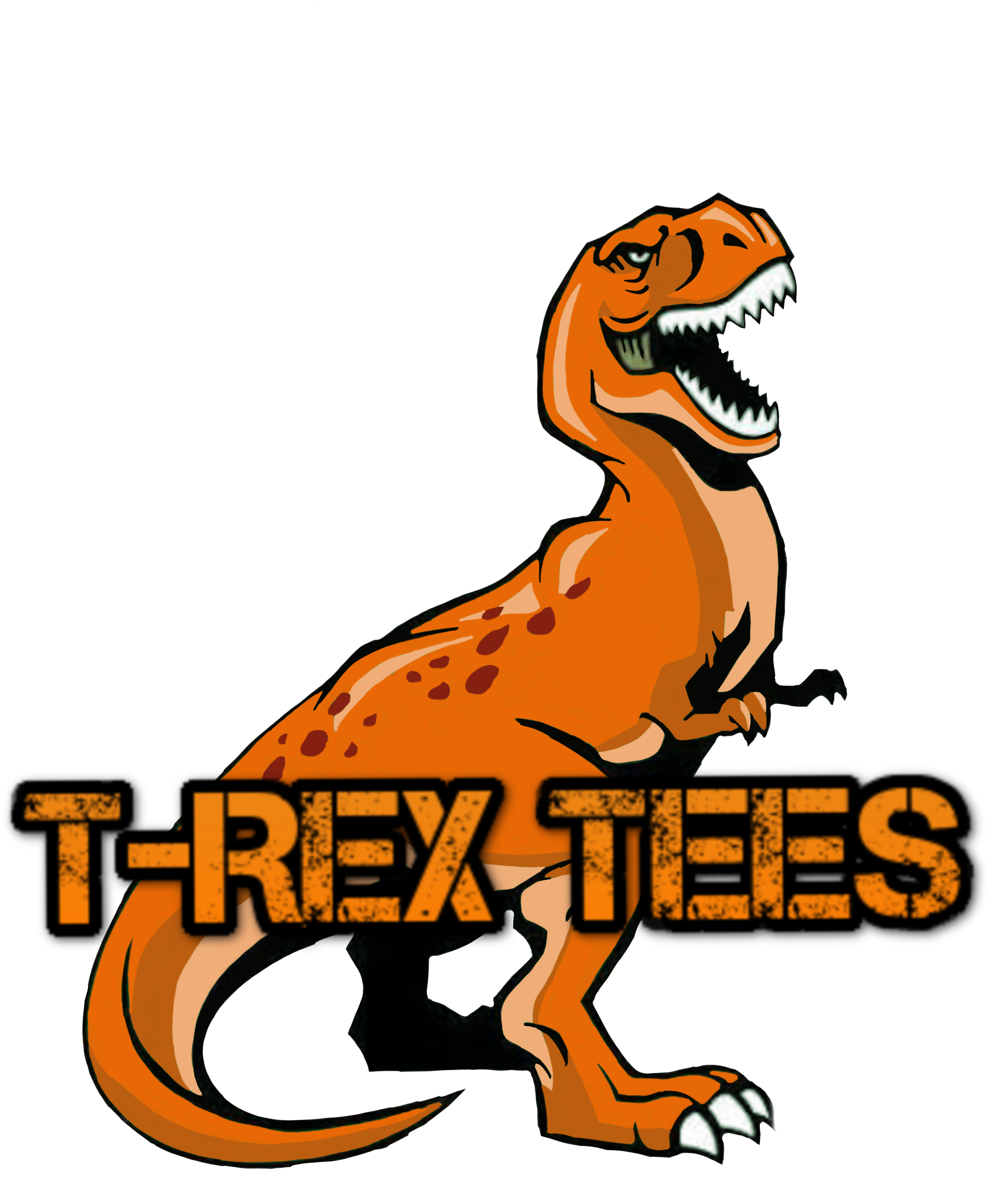 T Rex Graphic Tee Design