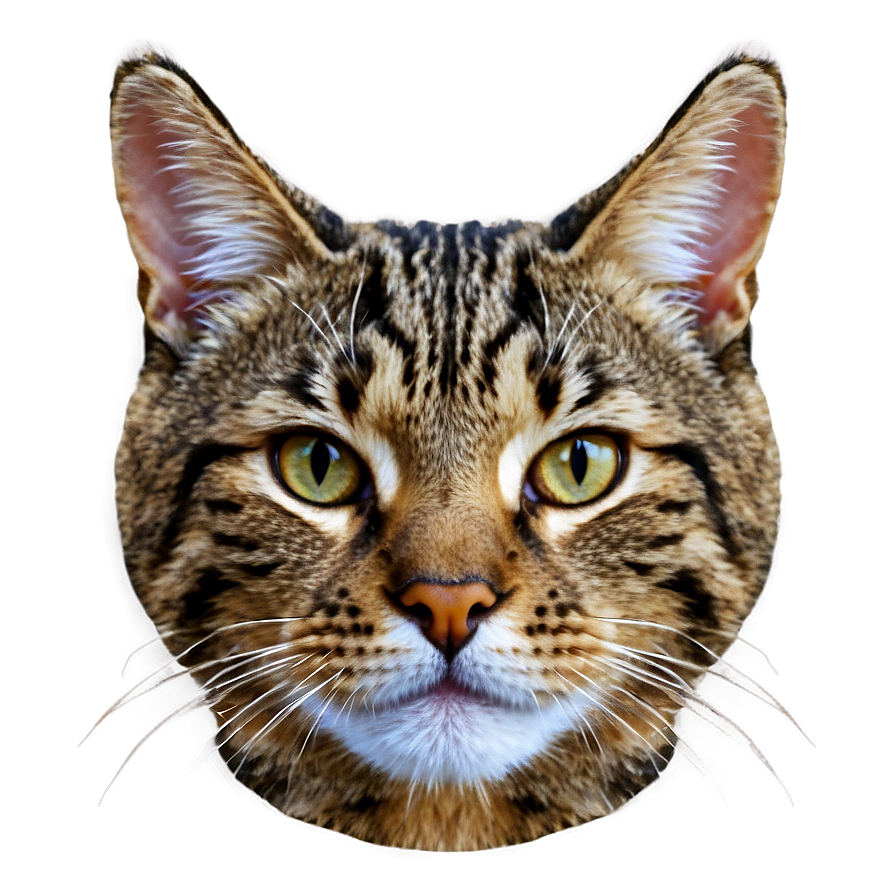 Tabby Cat Face Png 72