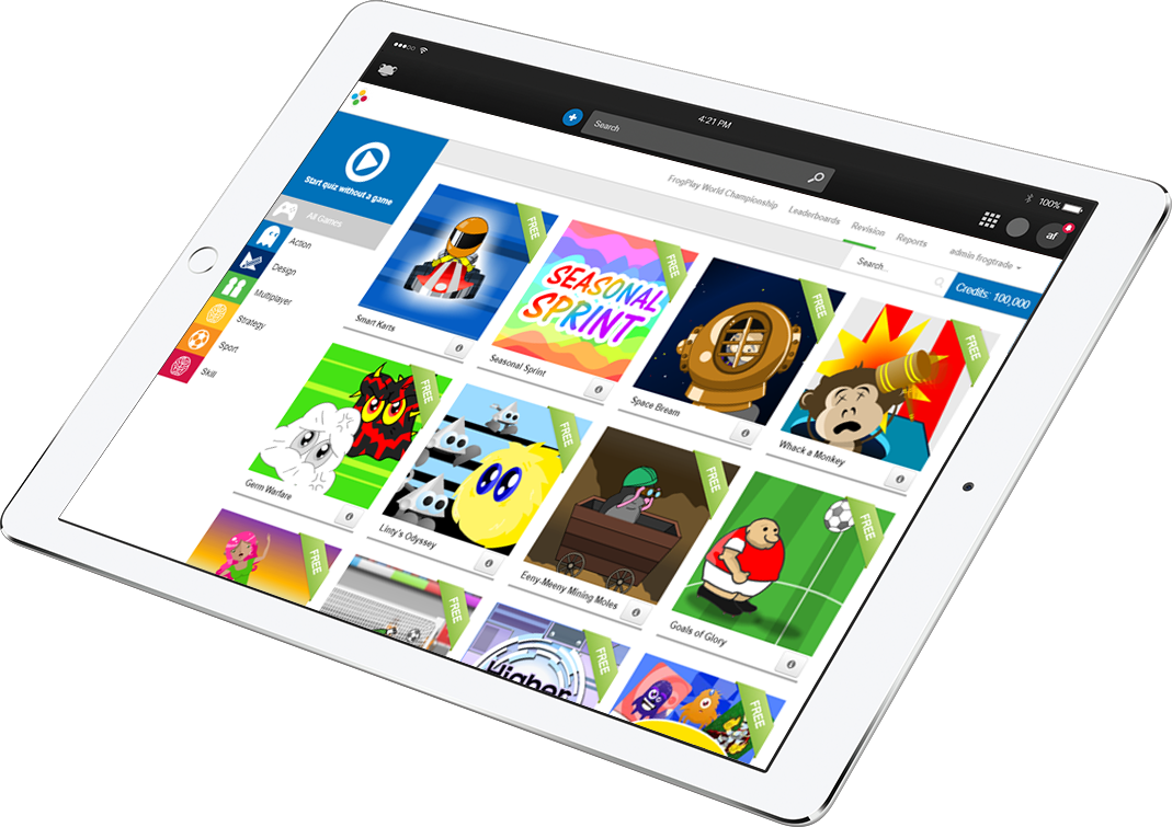 Tablet App Marketplace Display