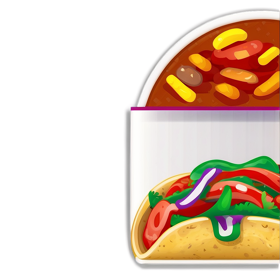 Taco And Salsa Clipart Png Awi58