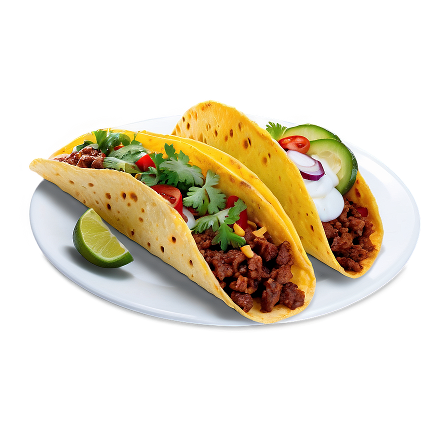 Taco Platter Png 05042024