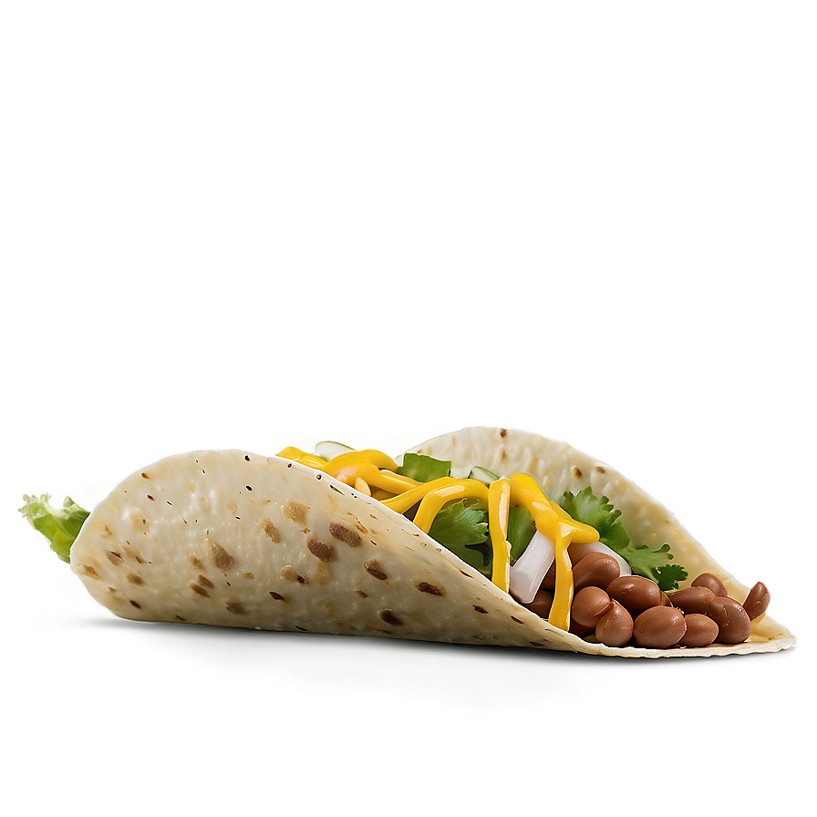 Tacos With Beans Png Goc39