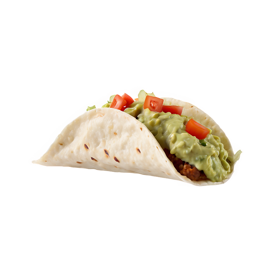 Tacos With Guacamole Png 05232024