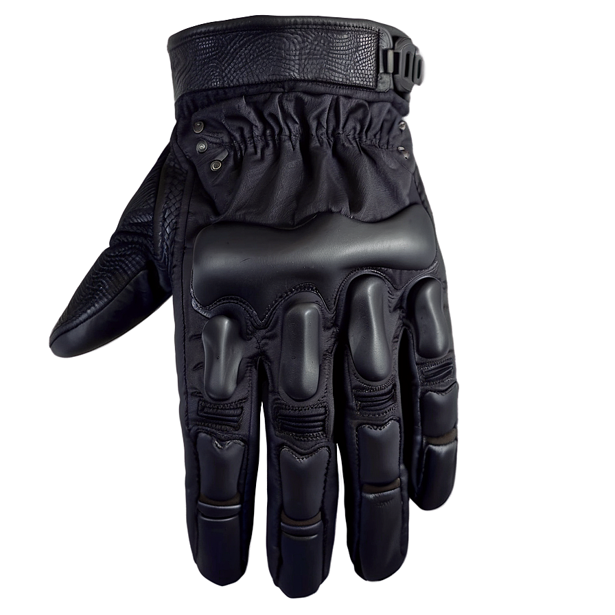 Tactical Black Gloves Png Wsl