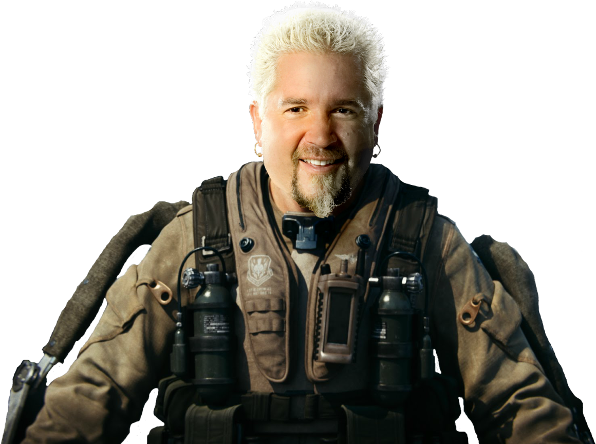 Tactical Chef Guy Fieri Lookalike