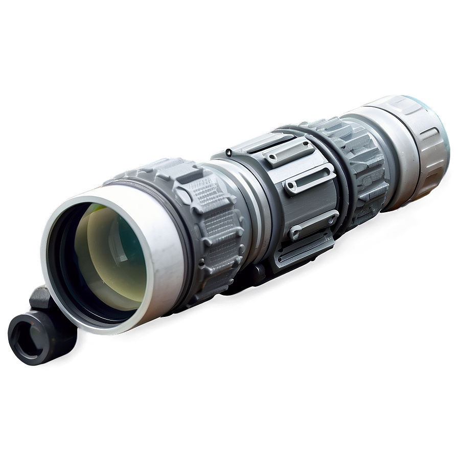 Tactical Military Telescope Png 05242024