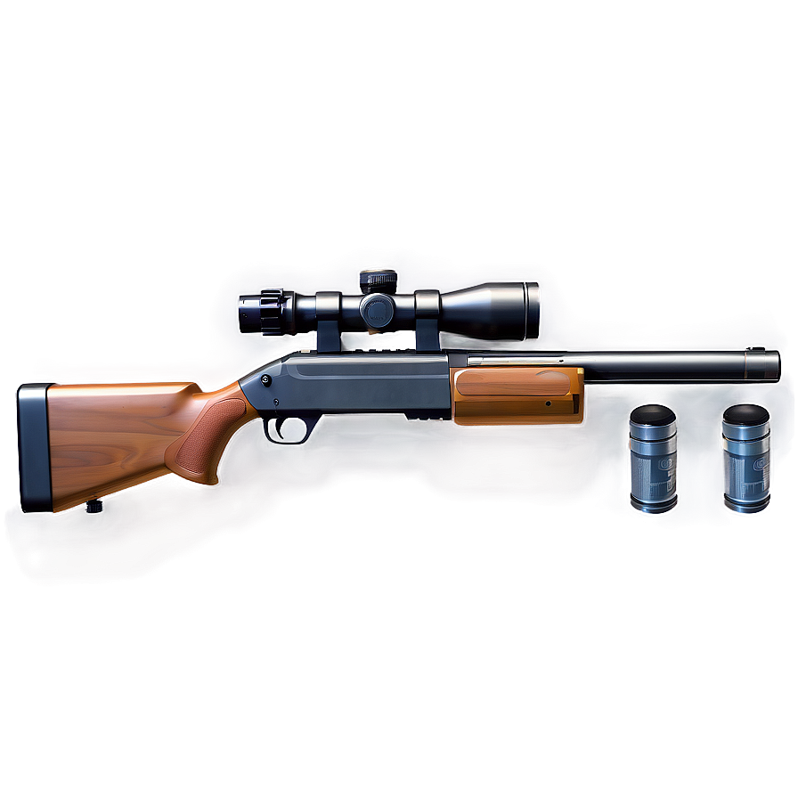 Tactical Shotgun Illustration Png Ded