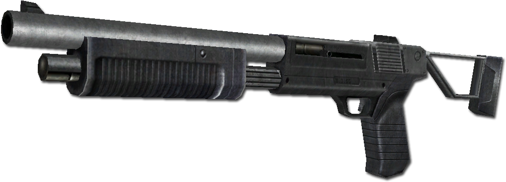 Tactical Shotgun Isolated