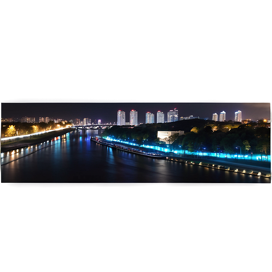 Taedong River Night View Png 06242024