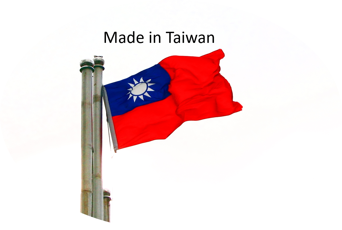 Taiwanese Flagand Industrial Pole