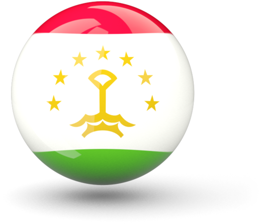 Tajikistan Flag Sphere3 D Rendering