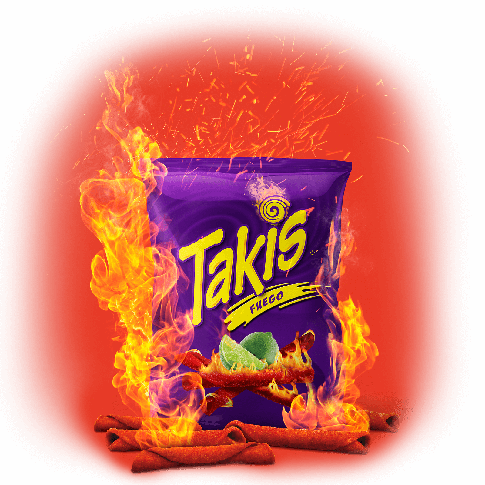 Takis Fuego Flaming Snack Promotion