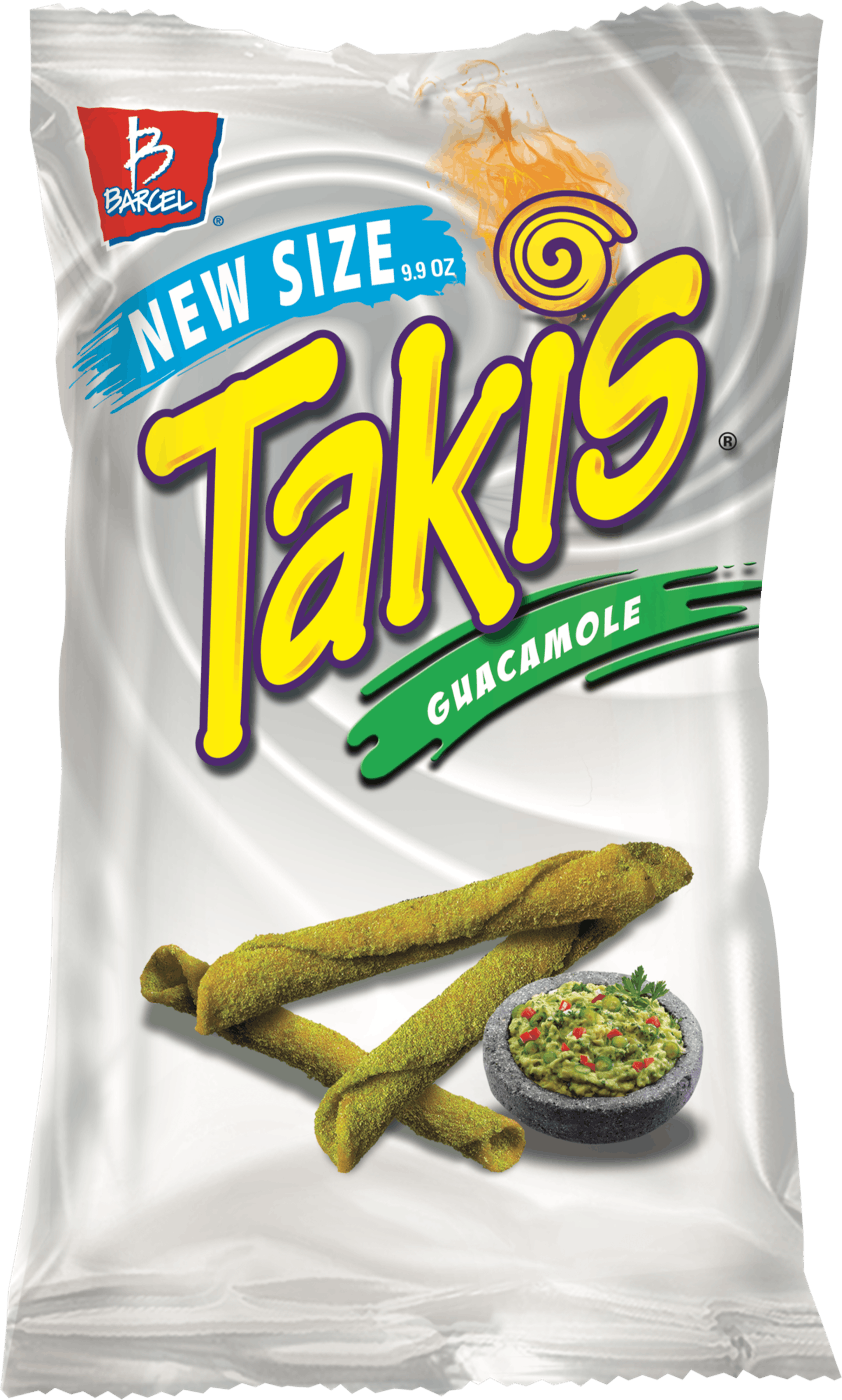 Takis Guacamole Flavored Snack Packaging