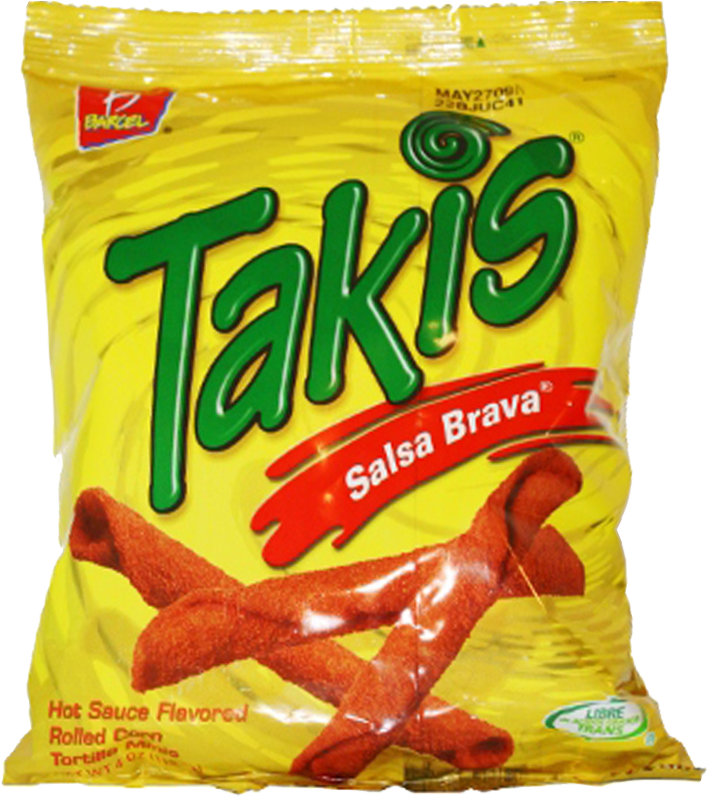 Takis Salsa Brava Flavored Snack Package