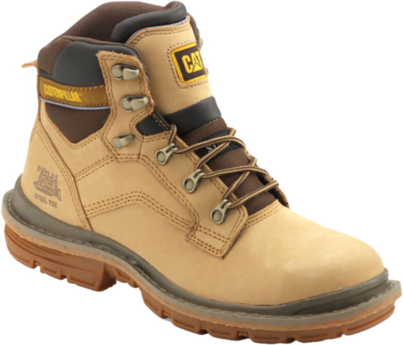 Tan Steel Toe Work Boot