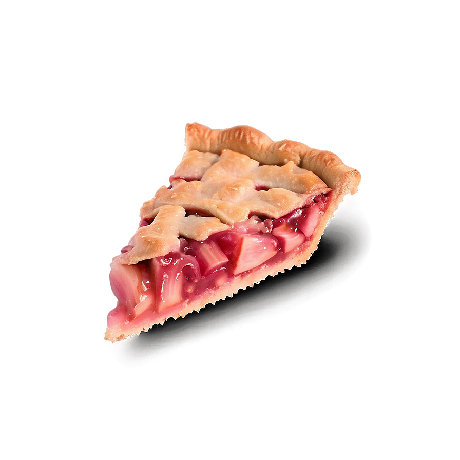 Tangy Rhubarb Pie Png Gep18