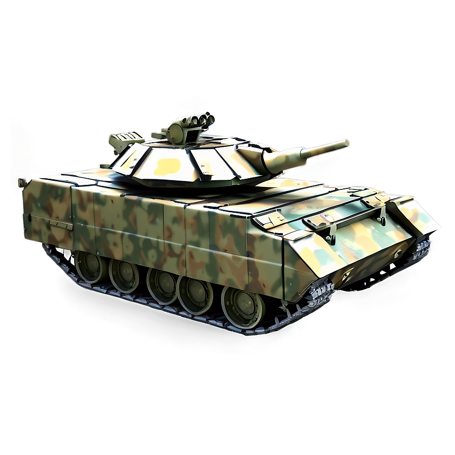 Tank With Missile Launcher Png 05232024