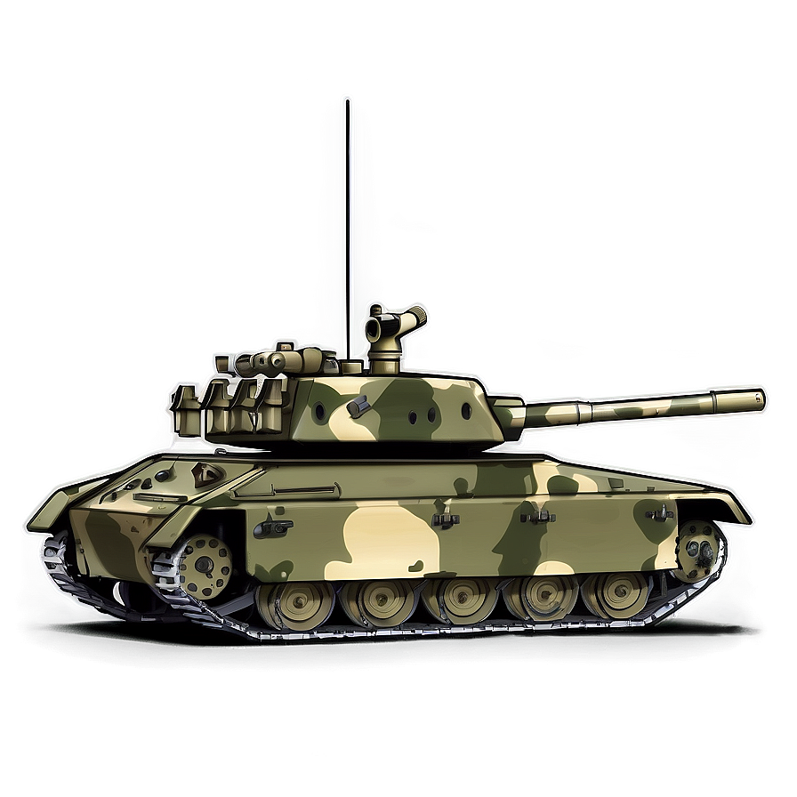 Tank With Missile Launcher Png Yoq67