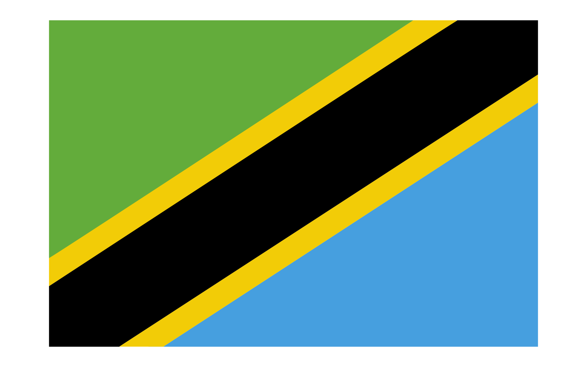 Tanzania Flag Graphic