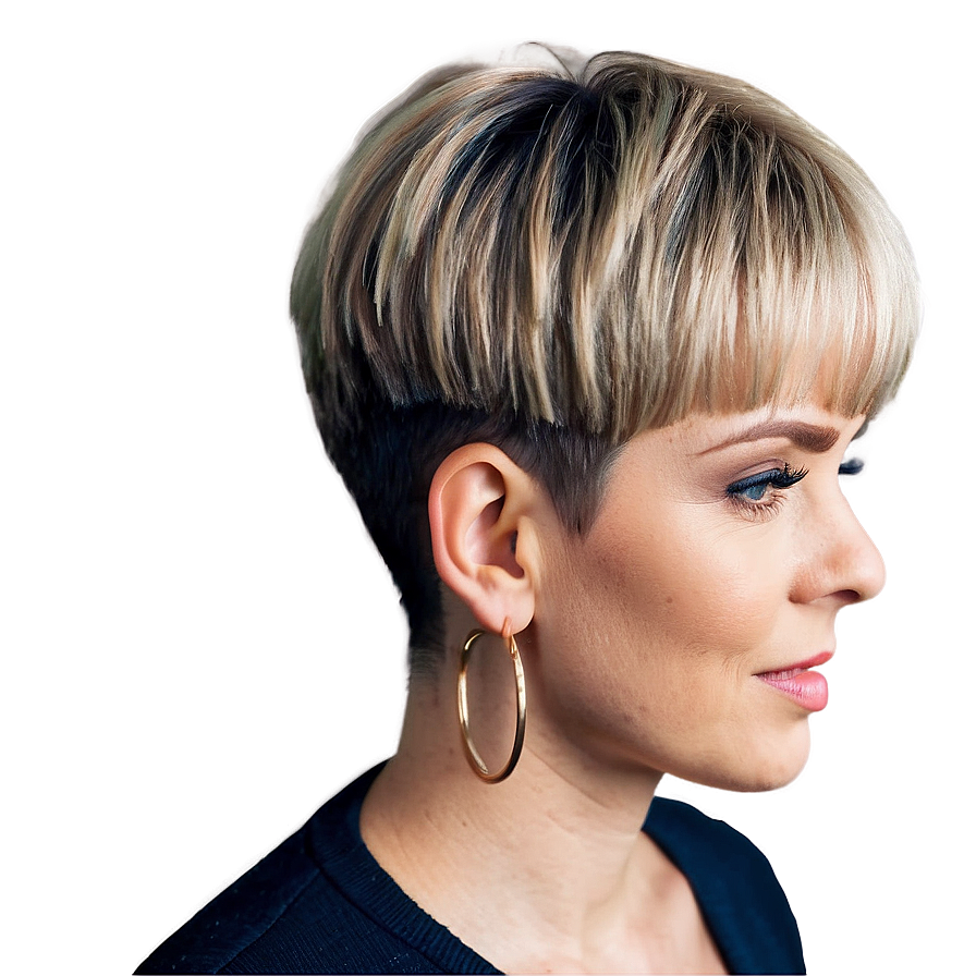 Tapered Karen Haircut Png 63