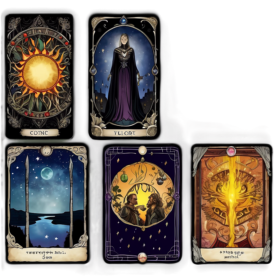 Tarot Card Templates Png Toj5