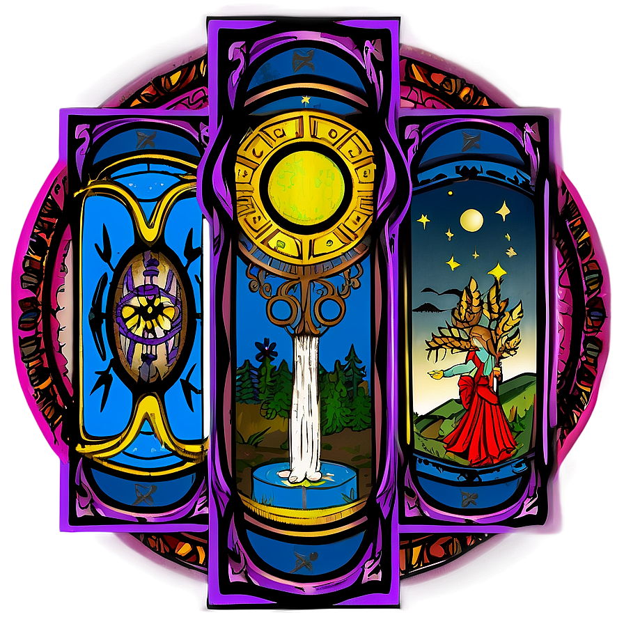 Tarot Tapestry Png Foe