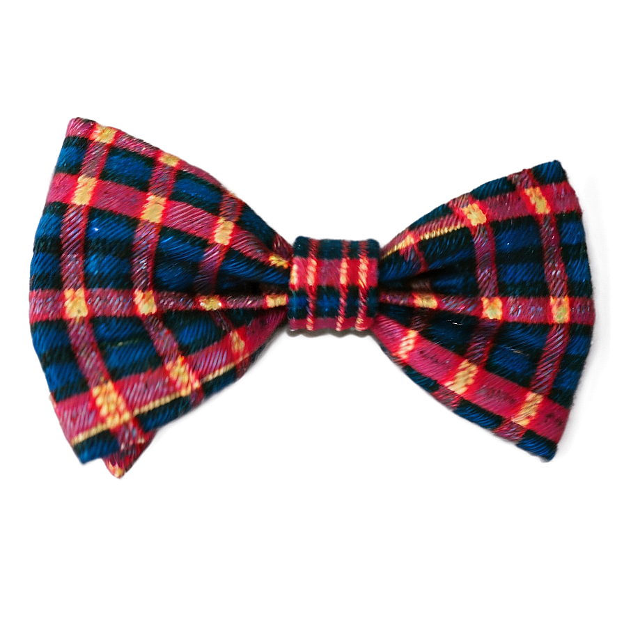 Tartan Bow Tie Png Nhh88