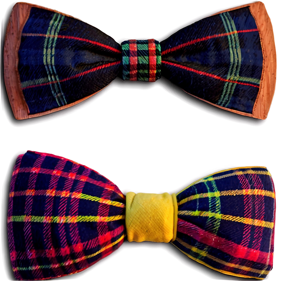 Tartan Bow Tie Png Qvn16