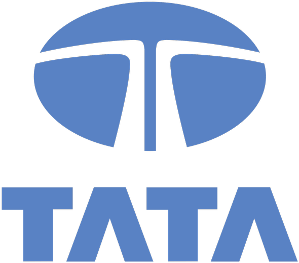 Tata Group Logo Blue Background