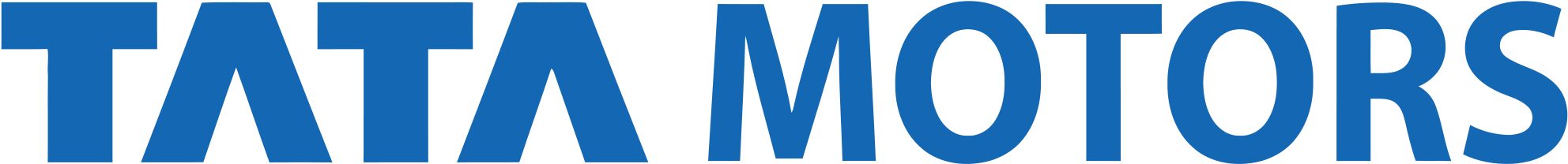 Tata Motors Logo Blue Background