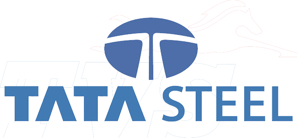 Tata Steel Logo Blue Background