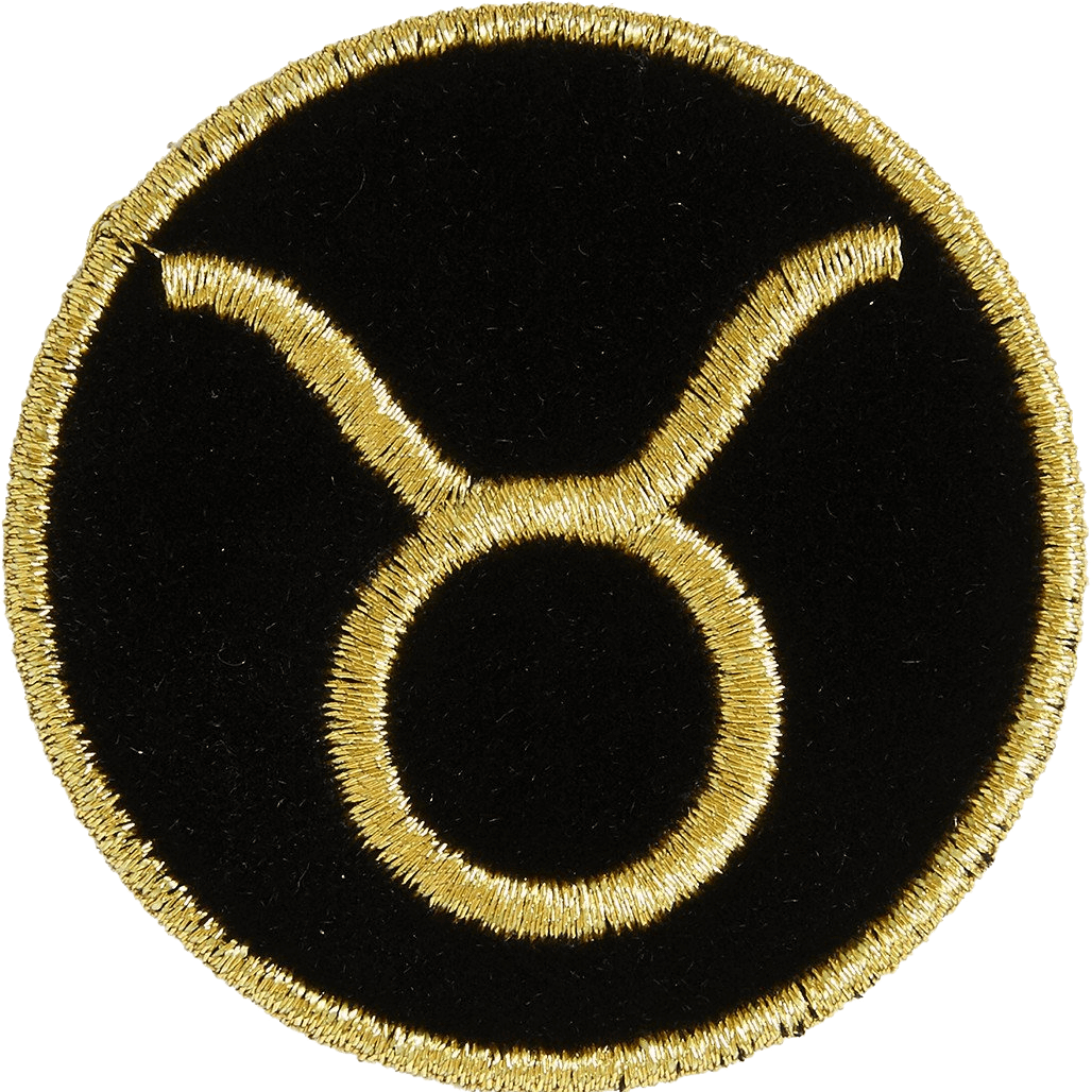 Taurus Zodiac Symbol Embroidery