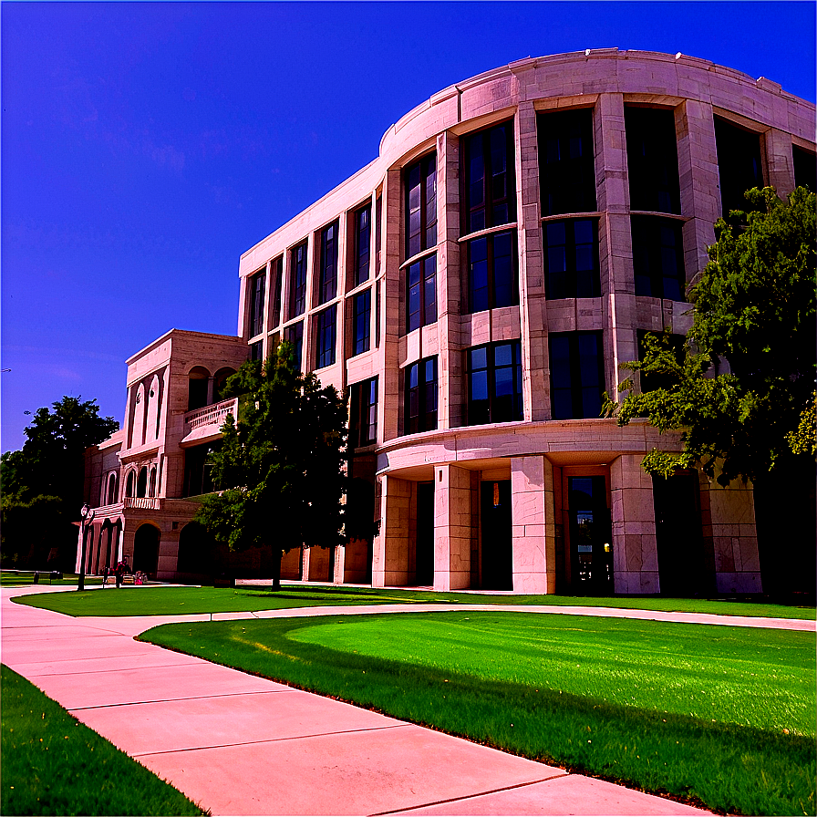 Tcu Campus Scenery Png Cjb