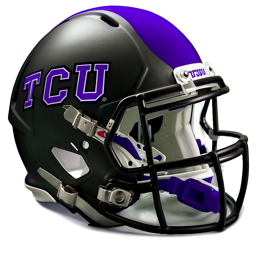 Tcu Football Helmet Png Tje