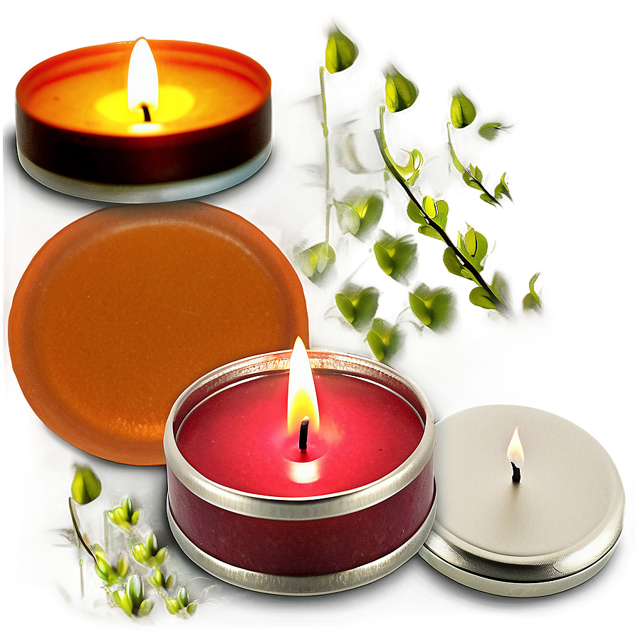 Tea Light Candle Set Png Qld