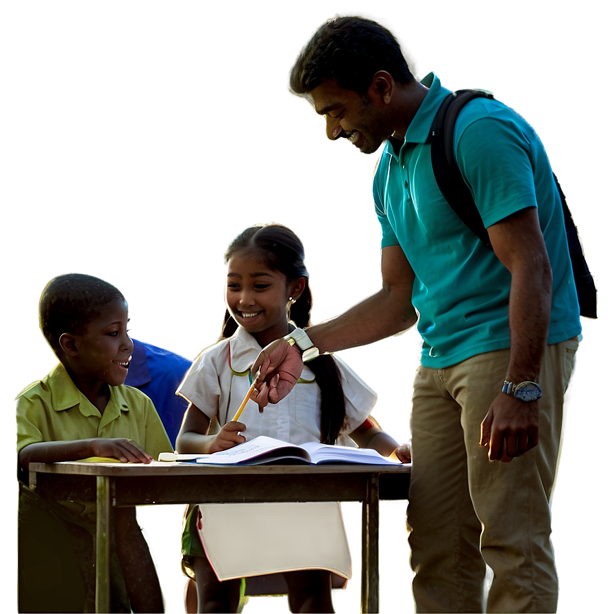 Teacher And Students Png Kxh