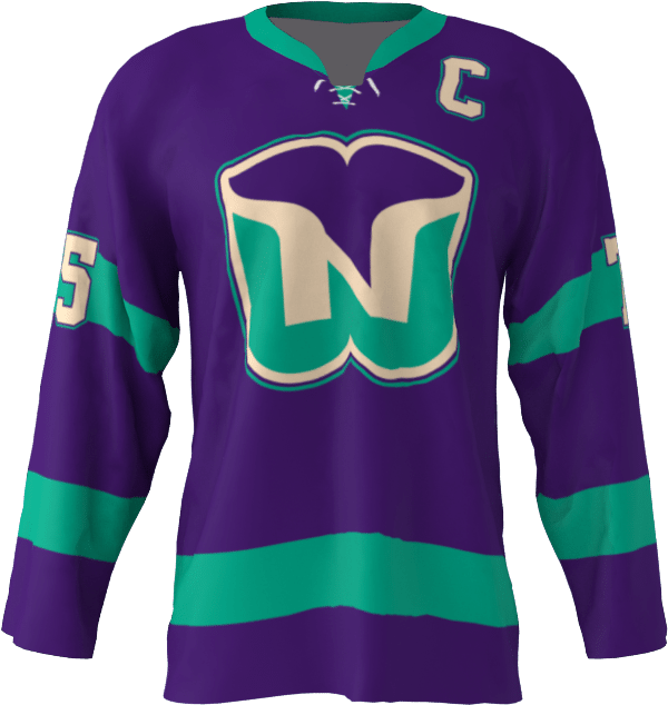 Tealand Purple Hockey Jersey