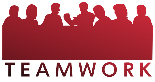 Teamwork Silhouette Concept