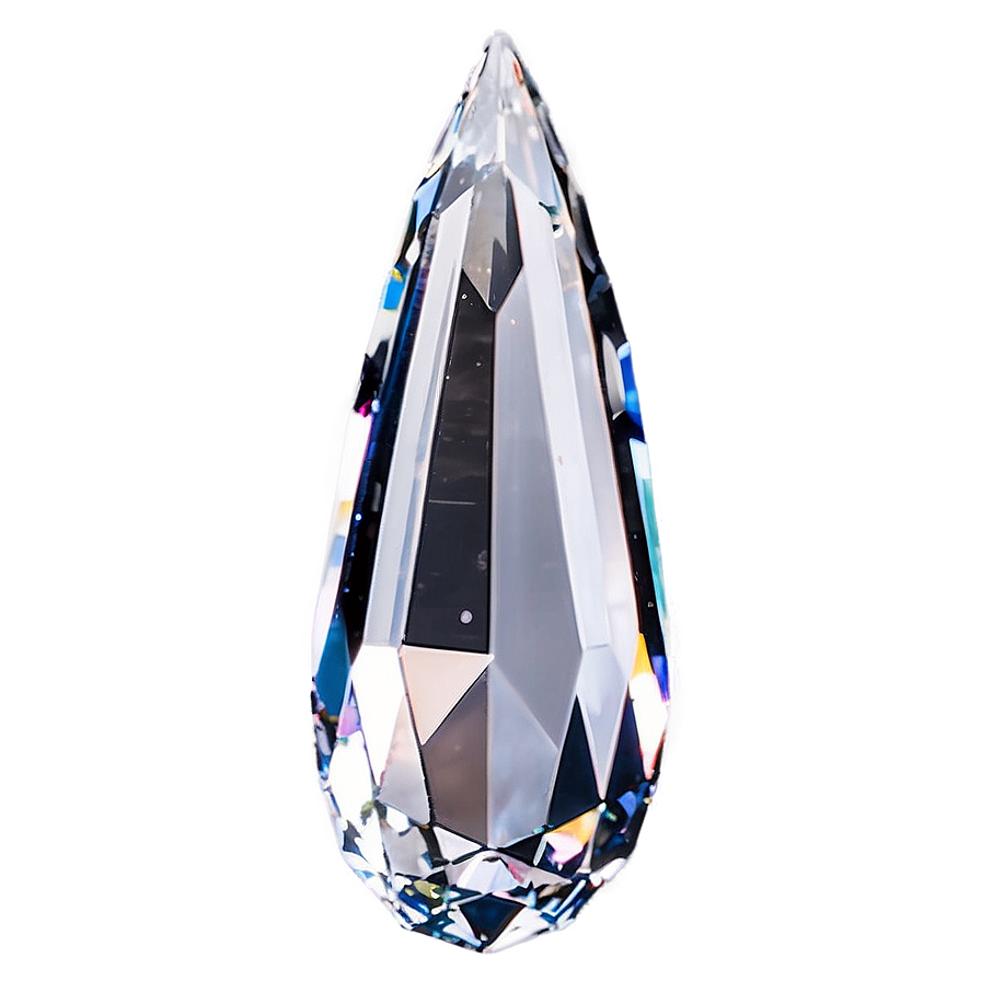 Teardrop Crystal Png 05252024