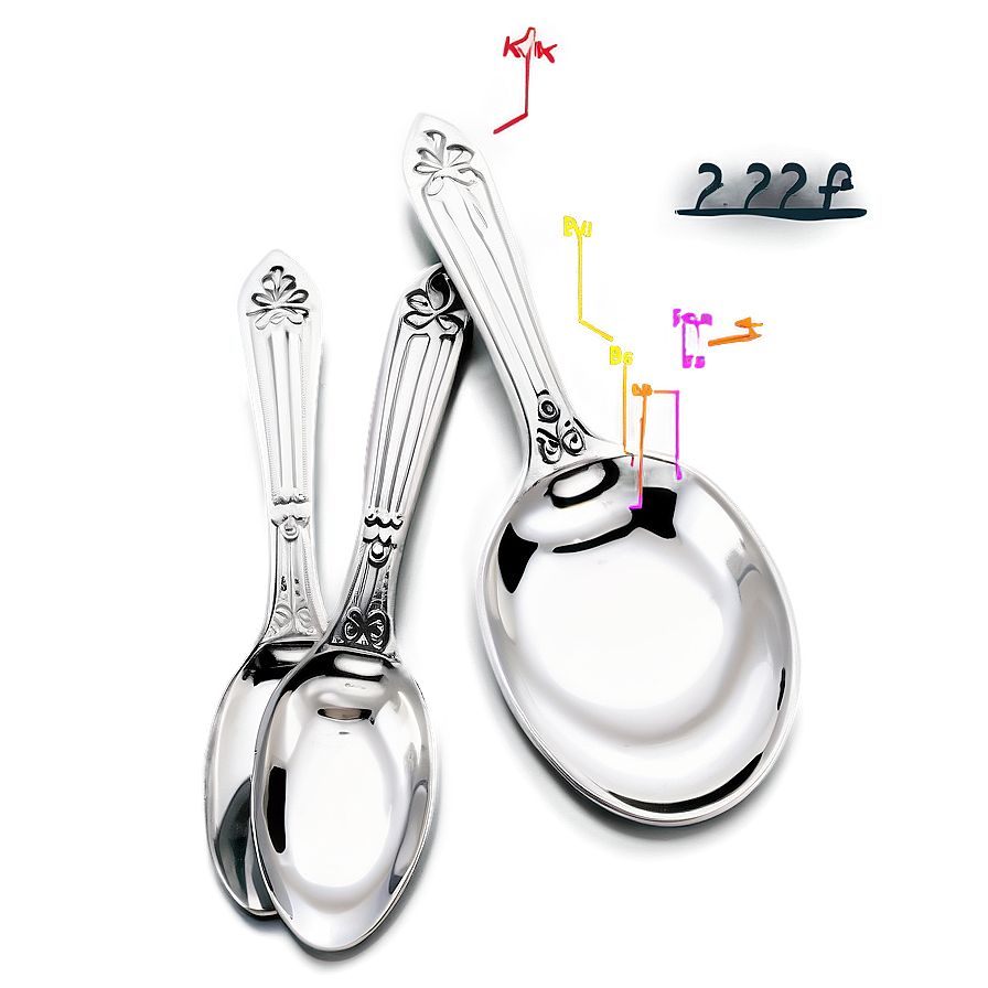 Teaspoon With Measurement Markings Png Ahc