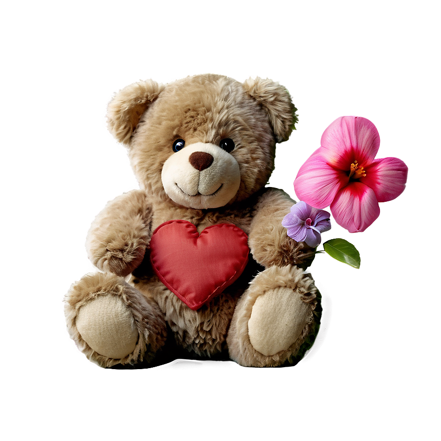 Teddy Bear For Valentine Png 75