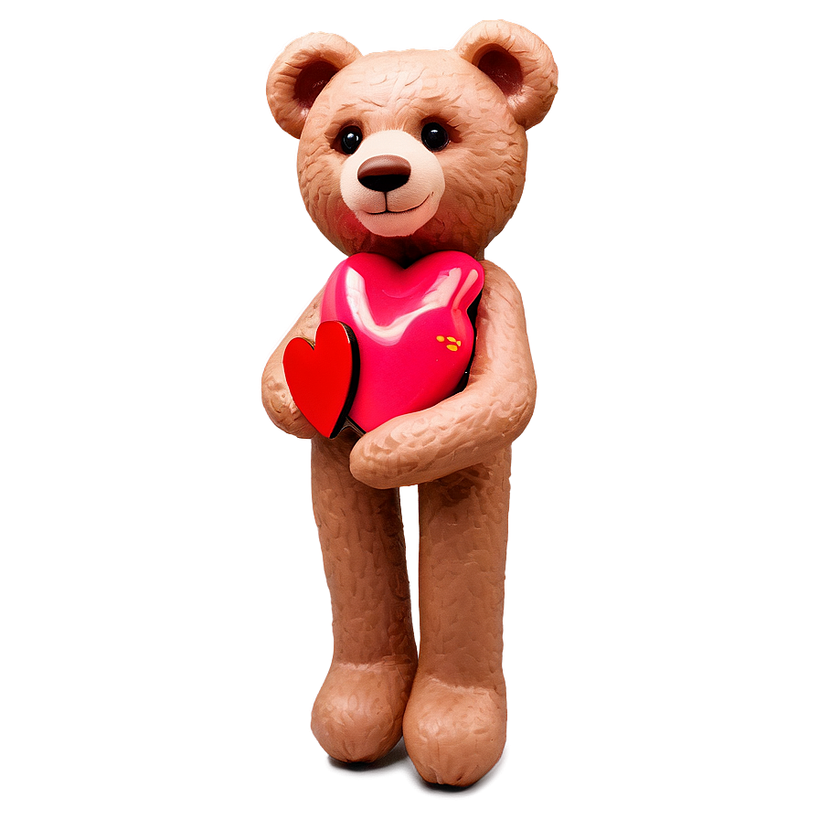 Teddy Bear For Valentine Png Adj