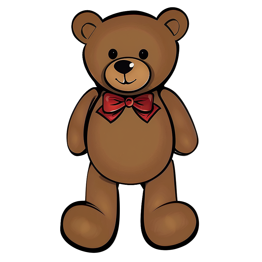 Teddy Bear Outline Clipart Png Hrw