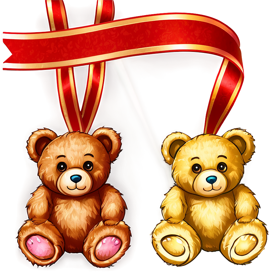 Teddy Bear With Bow Png 05212024