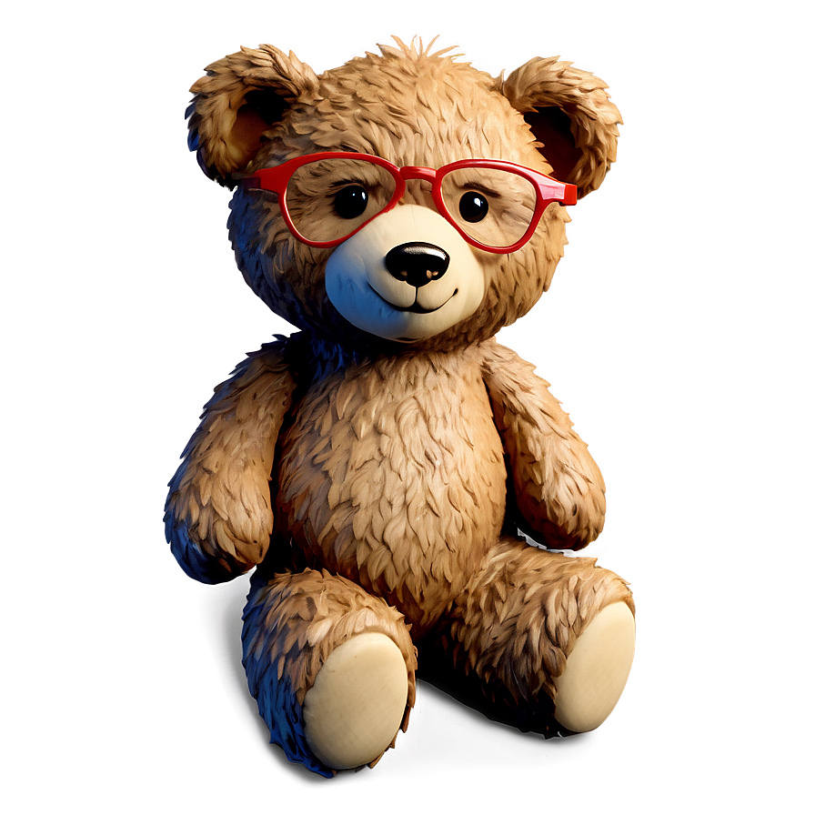 Teddy Bear With Glasses Clipart Png Oyb